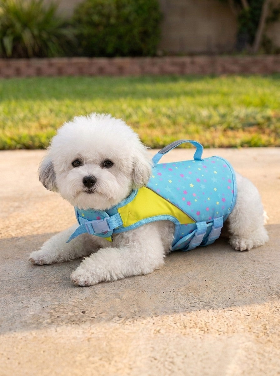 PawFloat color celeste